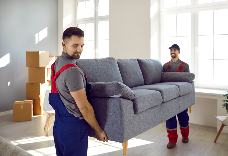 Ordonez Mover Group of Movers Transporting Couch Same Day Service